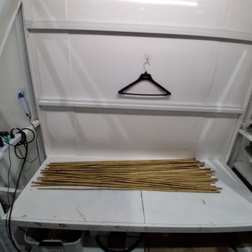 50PK BAMBOO GARDEN STAKES - 57" - BROWN image 2