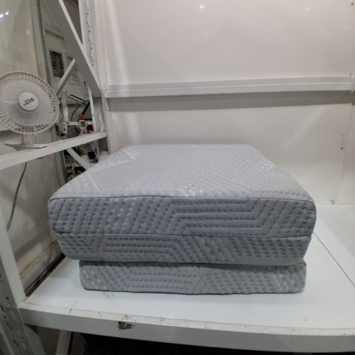 BEDSTORY TRI FOLDING MATTRESS - TWIN 4" - GREY image 2