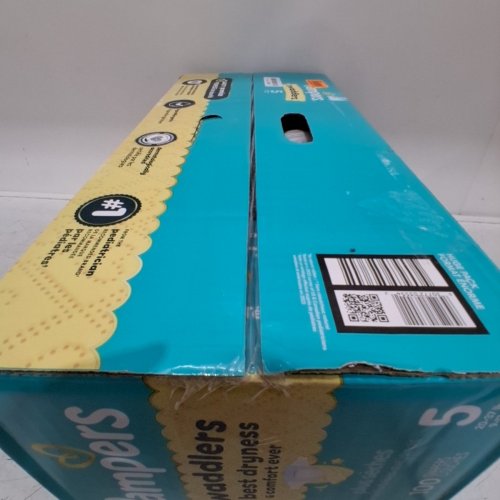 100PK PAMPERS SWADDLERS PULL-ON DIAPERS - SIZE 5 image 3