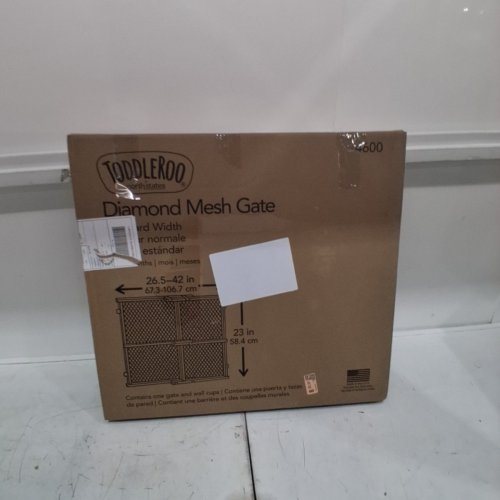 TODDLEROO NORTH STATES DIAMOND MESH GATE - 23" X 26.5"-42" (MODEL: 4600) image 4