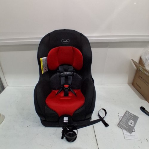 EVENFLO TRIBUTE JUPITER CONVERTIBLE KIDS CAR SEAT - RED/BLACK (MODEL: 38112278C) image 3