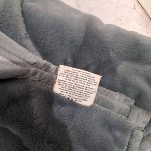 HUNTER REVERSIBLE THROW BLANKET - 60" X 70" - GREY/DARK GREY (STYLE : 1241344) image 2