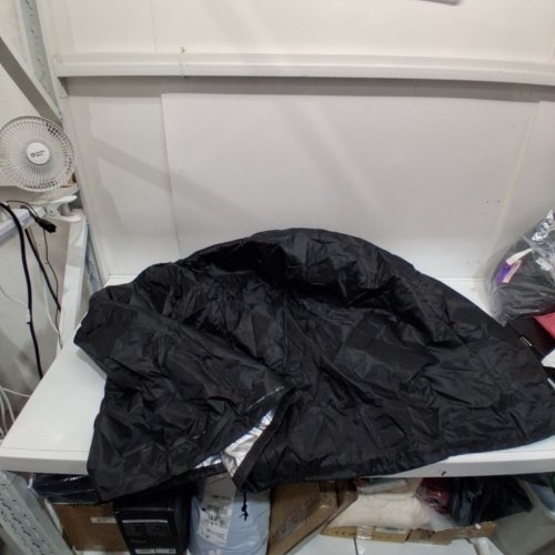 WEATHER RESISTANT BBQ GRILL COVER, - 31.5" X 26" X 39.5" - BLACK image 3