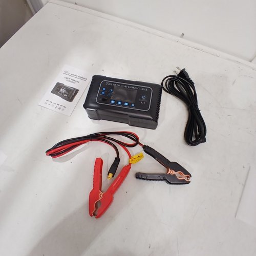 LITHIUM PORTABLE SMART BATTERY CHARGER AND MAINTAINER - 20A 12/24V - BLACK (MODEL: P20,EF20,N20) image 2