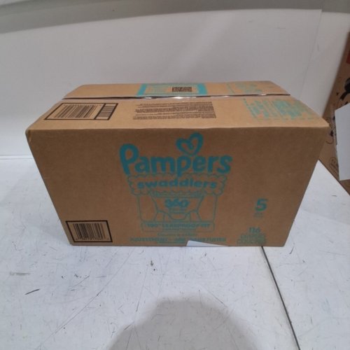 116PK PAMPERS SWADDLERS 360 PULL ON DISPOSABLE DIAPERS - SIZE 5 image 2