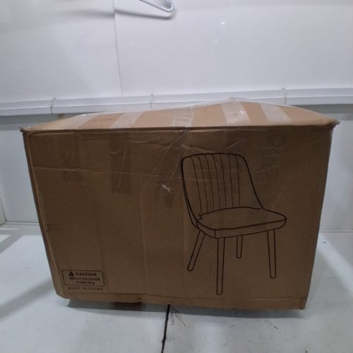 2PK MALOL MODERN UPHOLSTERED DINING CHAIRS WITH BACK - CAMEL (MODEL: DCW21) image 5