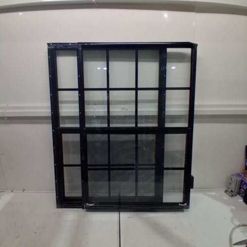 2PK MELKUS FLUSH MOUNT SHED/CHICKEN COOP WINDOWS - 24" X 36" - BLACK image 3