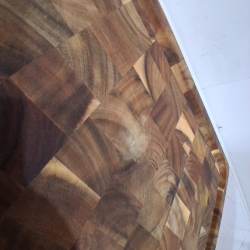 WOOD CUTTING BOARD - 13" X 17" - BROWN image 3