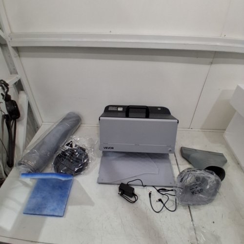 PORTABLE FOLDABLE AIRBRUSH SPRAY BOOTH WITH 4 LED LIGHTS, DUAL EXHAUST FANS, TURNTABLE AND 6FT EXTENSION HOSE - 5.2M³/MIN AIR FLOW (MODEL: AH-310) image 4