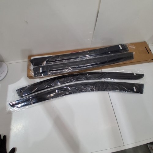 4PC WINDOW DEFLECTOR FOR SUBARU CROSS TREK 2024-2026 - BLACK image 2