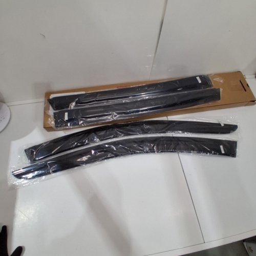 4PC WINDOW DEFLECTOR FOR SUBARU CROSS TREK 2024-2026 - BLACK image 3