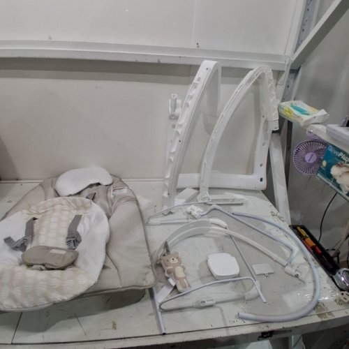 INGENUITY KEEP COZY 3-IN-1 GROW WITH ME VIBRATING BABY BOUNCER SEAT & ROCKER - 6-40LBS - LINDEN (MODEL: 17499) image 3