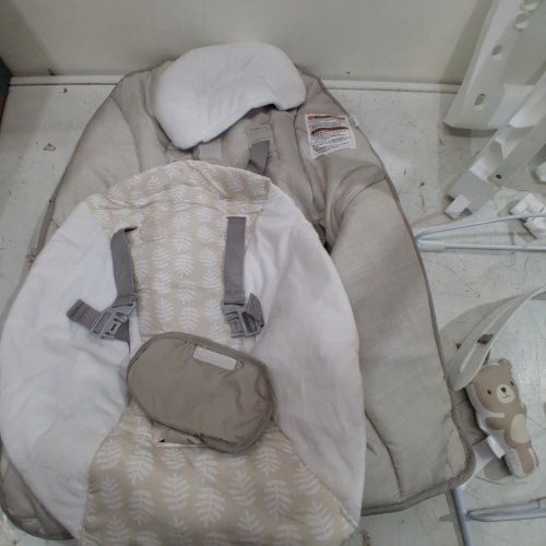 INGENUITY KEEP COZY 3-IN-1 GROW WITH ME VIBRATING BABY BOUNCER SEAT & ROCKER - 6-40LBS - LINDEN (MODEL: 17499) image 4