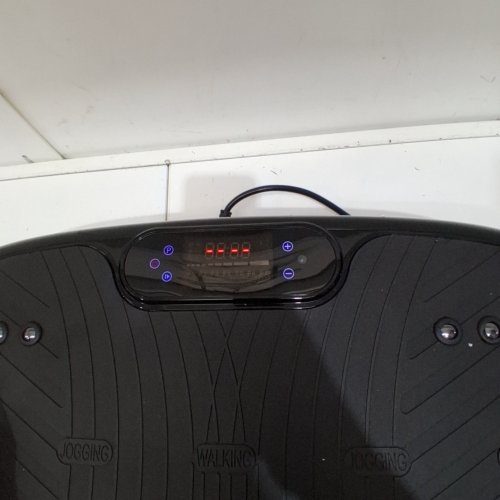 TAEVNO BLUETOOTH VIBRATION PLATE EXERCISE MACHINE - 450LB CAPACITY - WITH REMOTE - BLACK image 2