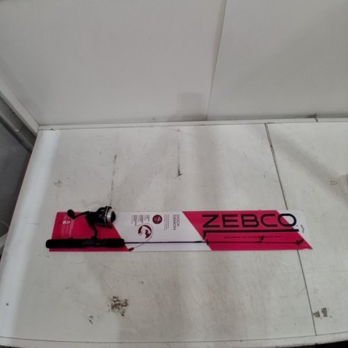 ZEBCO DOCK DEMON SPINNING COMBO- 30" - PURPLE image 2
