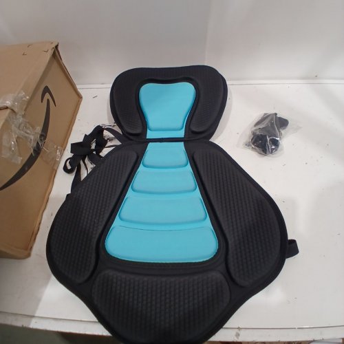 PADDLE BOARD PADDED KAYAK SEAT - LIGHT BLUE/BLACK image 3