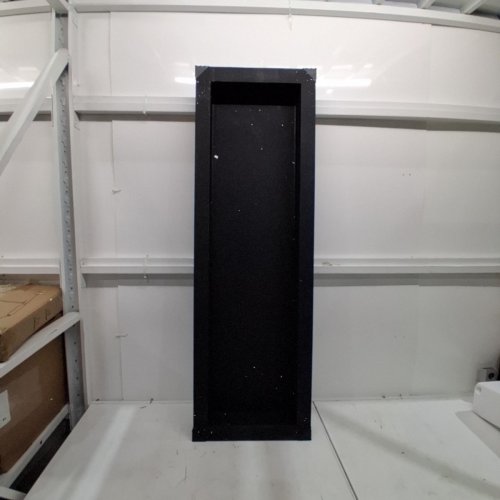 RECESSED SHOWER NICHE - 16" X 50" - BLACK (MODEL: XPSNICHE1650) image 2