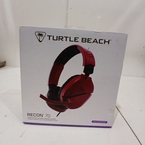 TURTLE BEACH RECON 70 WIRED GAMING HEADSET - MULTIPLATFORM FOR PLAYSTATION (PS4, PS5), XBOX, NINTENDO, PC - MIDNIGHT RED image 4