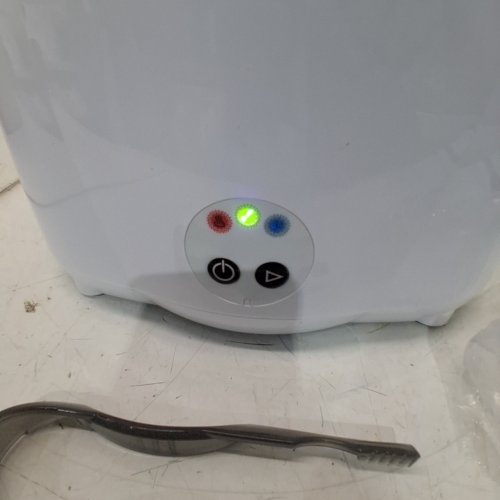 DR. BROWN'S DELUXE BOTTLE STERILIZER - HOLDS 6 BOTTLES - WHITE/GREY (MODEL: AC045) image 2