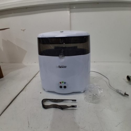 DR. BROWN'S DELUXE BOTTLE STERILIZER - HOLDS 6 BOTTLES - WHITE/GREY (MODEL: AC045) image 3