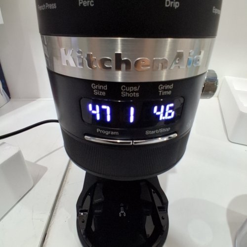 KITCHENAID DIGITAL BURR COFFEE GRINDER - MATTE BLACK (MODEL: KCG8433BM) image 2