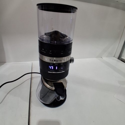 KITCHENAID DIGITAL BURR COFFEE GRINDER - MATTE BLACK (MODEL: KCG8433BM) image 3