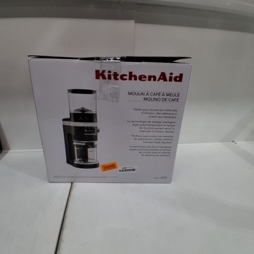 KITCHENAID DIGITAL BURR COFFEE GRINDER - MATTE BLACK (MODEL: KCG8433BM) image 5
