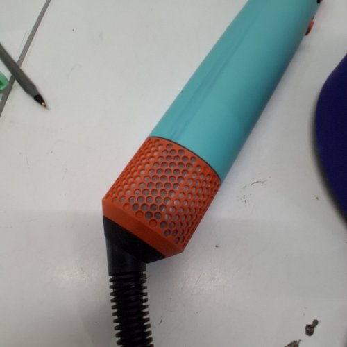 6PC DYSON AIRWRAP I.D CURLY + COILY MULTI STYLER AND HAIR DRYER WITH BLUETOOTH -CERAMIC PATINA/TOPAZ ( MODEL: HS08) image 5
