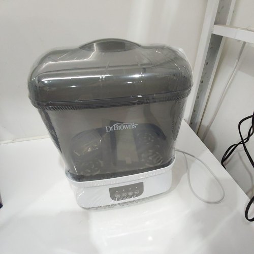 DR BROWNS ALL IN ONE BOTTLE STERLIZER - BLACK/WHITE image 2