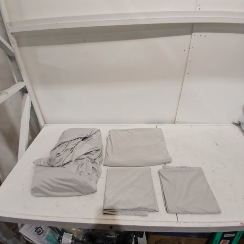 MELLOW COOLING BEDSHEET SET - CAL KING - WHITE image 2