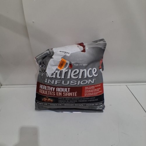 NUTRIENCE INFUSION DRY DOG FOOD FOR ADULT DOGS, FREEZE DRIED FOR SUPERIOR FLAVOR - 15 LBS - CANADIAN PRAIRIE BEEF image 4