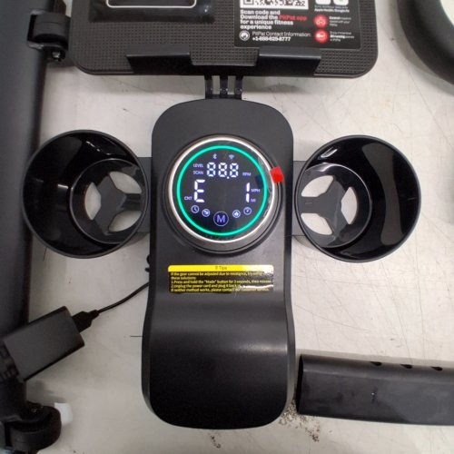 DEERRUN SMART BIKE WORKOUT MACHINE FOR INDOOR CYCLING - BLACK (MODEL: S500 PRO) image 2