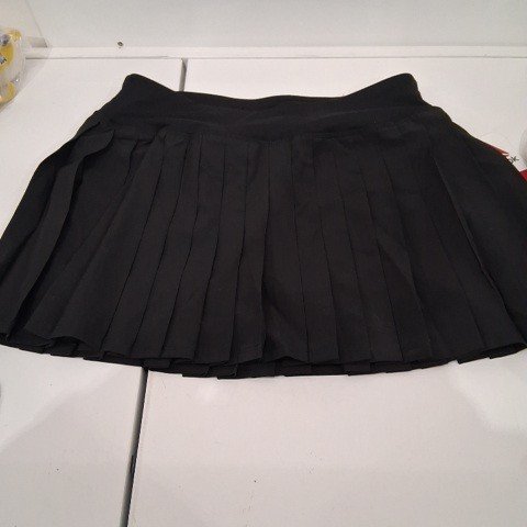 WOMEN'S REEBOK BASELINE PLEATED SKORT - SMALL - BLACK image 2