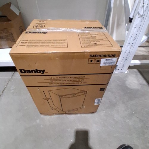 DANBY COMPACT REFRIGERATOR - 1.0 CU. FT. - BLACK (MODEL: DAR010A1BDB) image 5