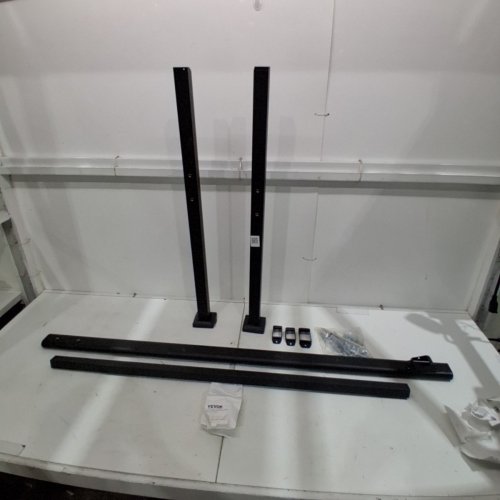 4-5 STEPS SQUARE TUBE CARBON STEEL OUTDOOR HANDRAIL - 4.5FT - BLACK (MODEL: FG-4-5) image 2