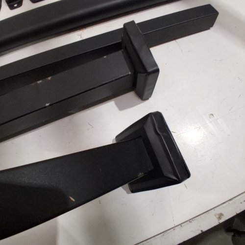 4-5 STEPS SQUARE TUBE CARBON STEEL OUTDOOR HANDRAIL - 4.5FT - BLACK (MODEL: FG-4-5) image 5