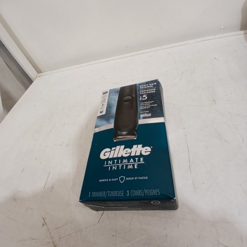 GILLETTE INTIMATE PUBIC HAIR TRIMMER - BLACK AND TEAL (MODEL: I5) image 6