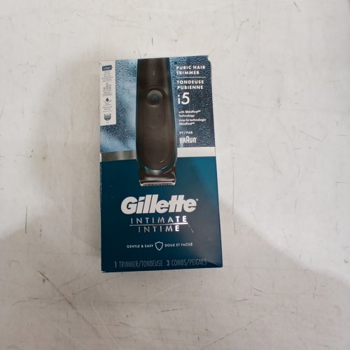 GILLETTE INTIMATE PUBIC HAIR TRIMMER - BLACK AND TEAL (MODEL: I5) image 7