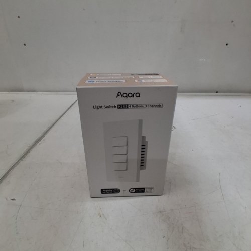 AQARA H2 SMART LIGHT 2-IN-1 NEUTRAL, 4 BUTTONS, 3 CHANNELS SWITCH FOR SMART HOME, THREAD/ZIGBEE PROTOCOL, SUPPORTS APPLE HOME, ALEXA - WHITE (MODEL: H2 US) image 5