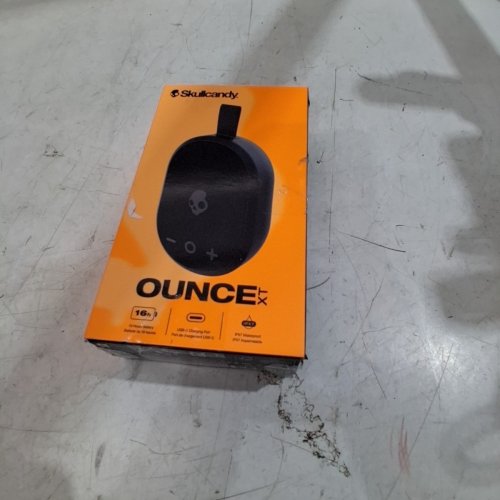SKULL CANDY OUNCE XT WATERPROOF PORTABLE SPEAKER - 16-HOUR BATTERY LIFE - BLACK image 6