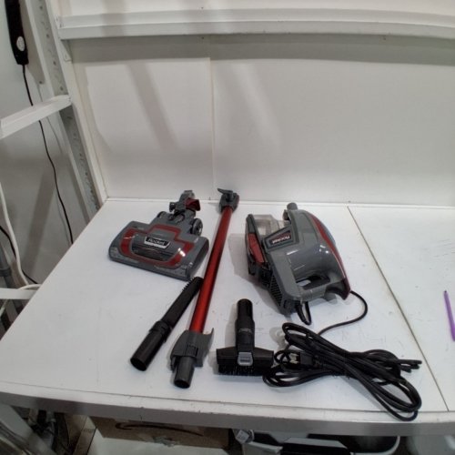 SHARK HV370C ROCKET PRO CORDED STICK VACUUM REMOVABLE HAND VACUUM ADVANCED SWIVEL STEERING - COMET RED (MODEL: HV370C) image 3