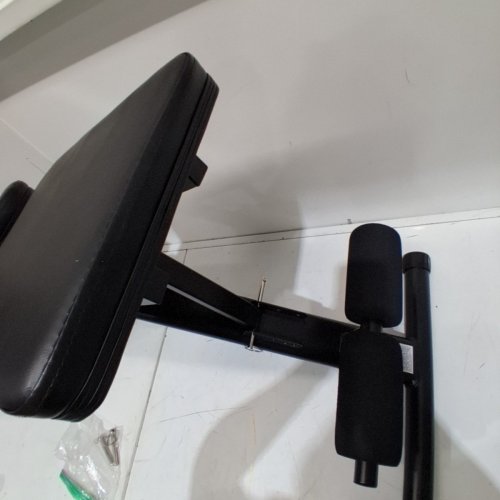 AMAZON BASICS ADJUSTABLE FOLDABLE WEIGHT BENCH - 51.4" X 14.8" X 16.5"-45" - BLACK image 3