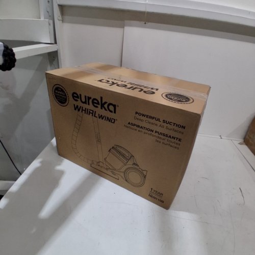 EUREKA WHIRLWIND BAGLESS CANISTER VACUUM CLEANER FOR CARPETS AND HARD FLOORS, WITH FILTER (MODEL: NEN110B) image 5