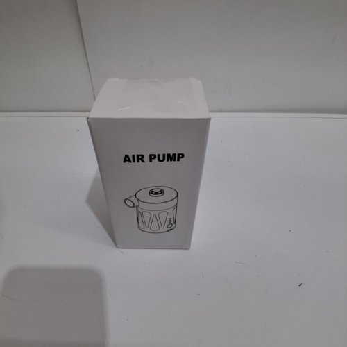 PORTABLE RECHARGEABLE AIR PUMP WITH 3 NOZZLES - 3000MAH - BLACK (MODEL: AP400) image 4