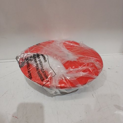 2PC PYREX GLASS MIXING BOWLS WITH LIDS - 4 QT/2 QT - RED/ BLUE image 3