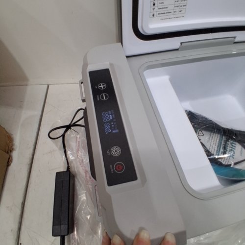 EUHOMY CAR REFRIGERATOR COMPRESSOR ELECTRIC COOLER WITH APP CONTROL - 10L - GREY (MODEL: CF020-10) image 2