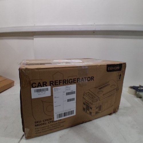 EUHOMY CAR REFRIGERATOR COMPRESSOR ELECTRIC COOLER WITH APP CONTROL - 10L - GREY (MODEL: CF020-10) image 5