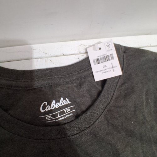 WOMEN'S CABELA'S SHORT SLEEVE T-SHIRT - 2XL - HEATHER CHARCOAL (STYLE : 101193185) image 2