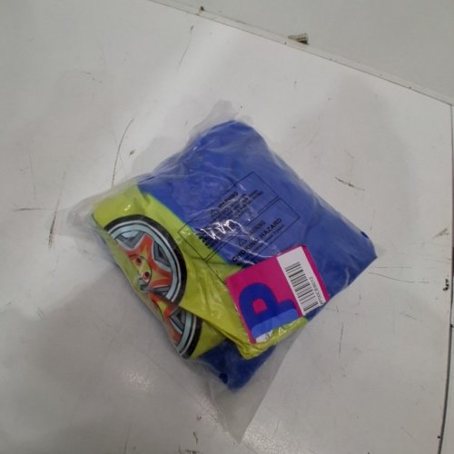 INFLATABLE BABY POOL CAR FLOAT WITH SUNSHADE - 44 LBS MAX - BLUE / YELLOW image 4