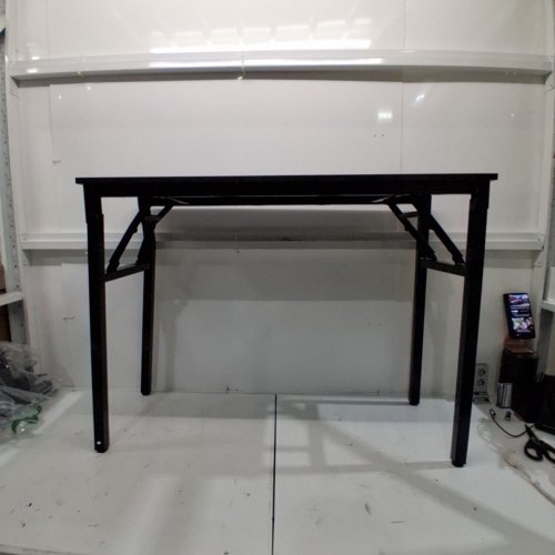 SWEETBUTIFY FOLDING COMPUTER DESK - 39"LX15"WX29"H - BLACK image 4